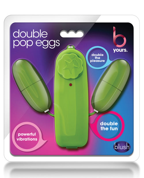 B Yours Stimulator Dual Vibrating Eggs Water-Resistant Design for Versatile Sensation