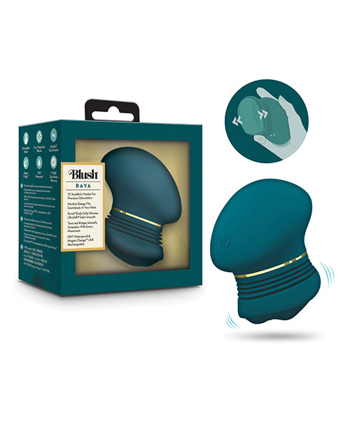 Blush Collection Raya Dark Teal S-Style Vibrator