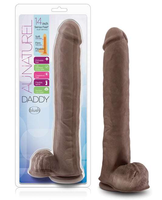 Au Naturel Dongs & Dildos Dual Density Sensa Feel Flexi Shaft with Suction Cup for Realistic Experience