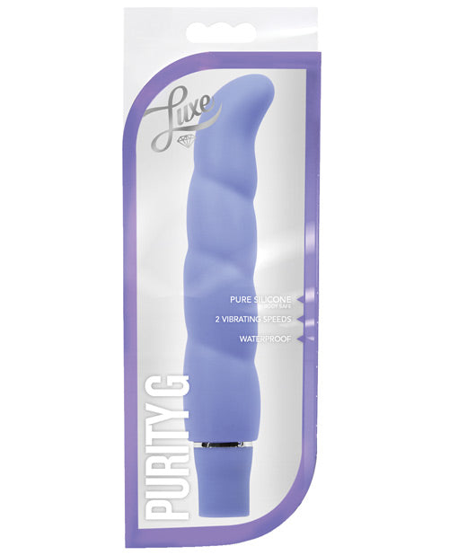 Luxe Vibrator Silicone G-Spot Curve Waterproof Design for Targeted Pleasure