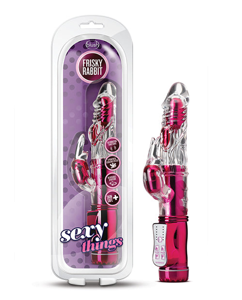 Sexy Things Vibrator with 48 Unique Settings and Bunny Ears for Triple Stimulation