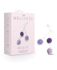 Wellness Sexual Enhancers Kegel Training Kit with Silicone Progressive Weights for Pelvic Floor Strengthening