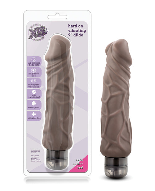 X5 Plus Vibrator Realistic 9-Inch Multi-Speed Waterproof Dildo for Powerful Stimulation