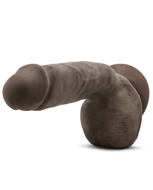 Blush Au Naturel Jerome Realistic Brown Dual Density Dildo with Suction Cup