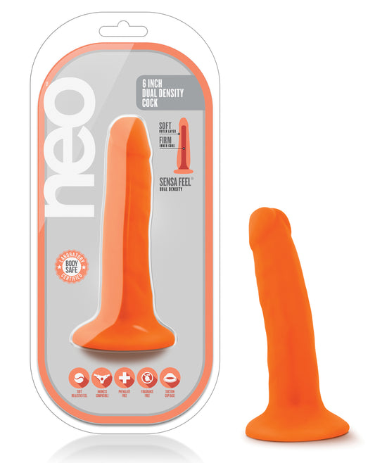 Neo Dildo Dual Density Realistic Texture Suction Cup Base for Versatile Pleasure