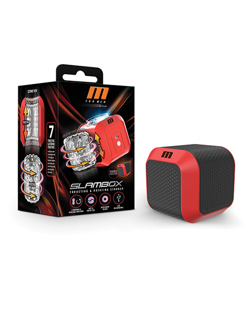 M for Men Automatic Stroker 7 Rotational Modes Open-Ended Design for Intense Male Stimulation