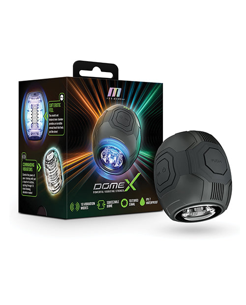 M for Men Masturbator Automatic Vibrating Adjustable Grip Waterproof Design for Intense Solo Play