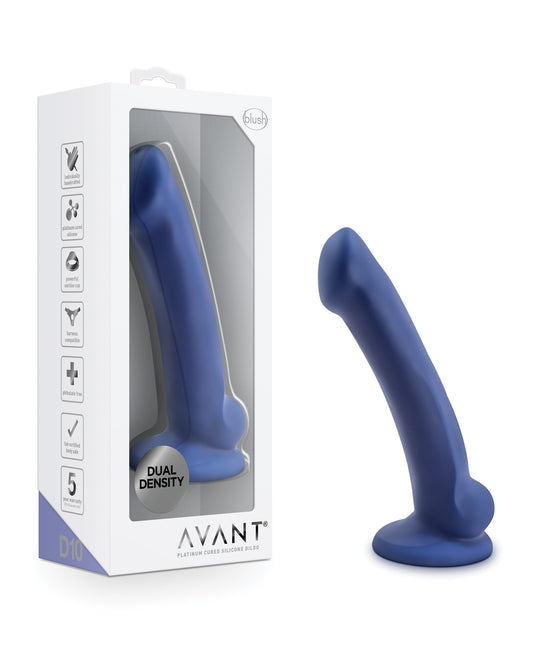 Avant Silicone Dildo Hand-Sculpted Ergonomic Design Non-Porous for Realistic Comfort and Easy Cleaning