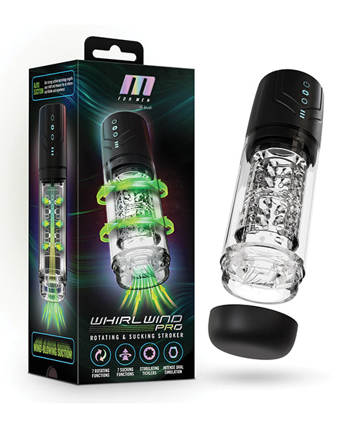 M for Men Masturbator 360° Rotating 7 Suction Modes for Realistic Pleasure