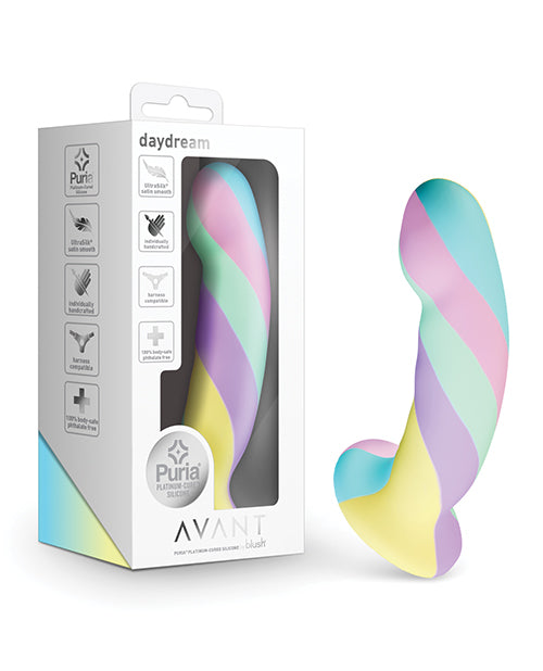 Avant Daydream Silicone Dildo with Artistic Swirl Design