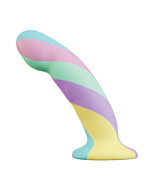 Avant Daydream Silicone Dildo with Artistic Swirl Design