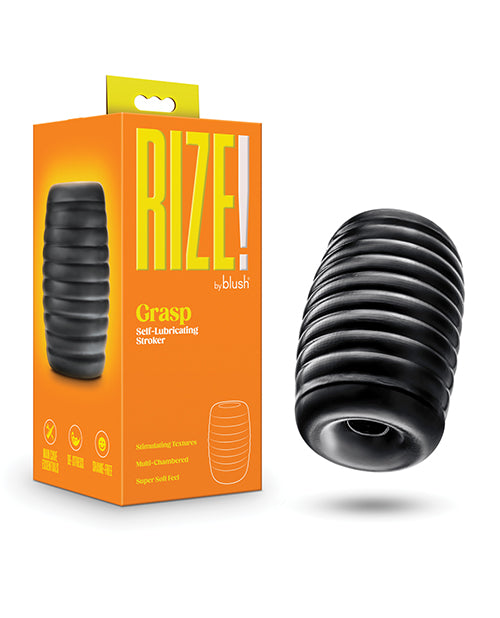 Rize Stroker Dual Texture Self-Lubricating Pocket Masturbator for Intense Male Stimulation