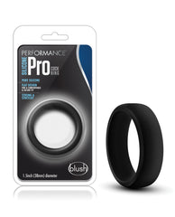 Blush Performance Silicone Go Pro Cock Ring - Black