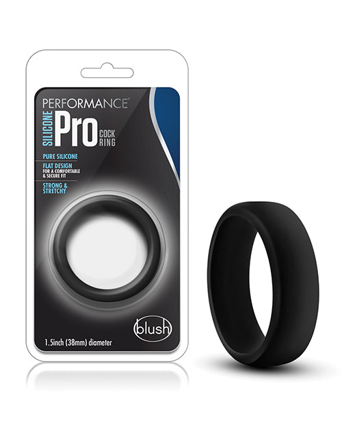 Performance Penis Enhancement Cock Ring Soft Stretchy Silicone Flat Design for Comfortable Support