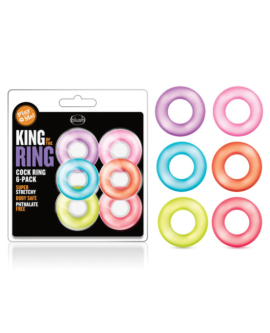 Play With Me Penis Enhancement Rings Set Super Stretchy Assorted Colors for Erection Support and Stamina