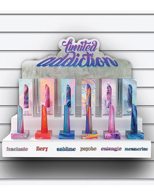Limited Addiction Merchandising Kit with Acrylic Display and Tester for Retail Product Presentation