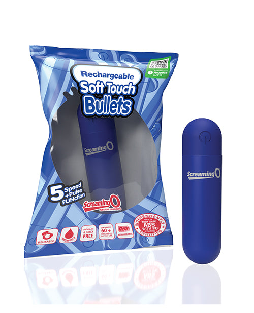 Screaming O Bullet Vibrator Soft Touch Coating Multi-Speed Waterproof Design for Enhanced Intimate Pleasure