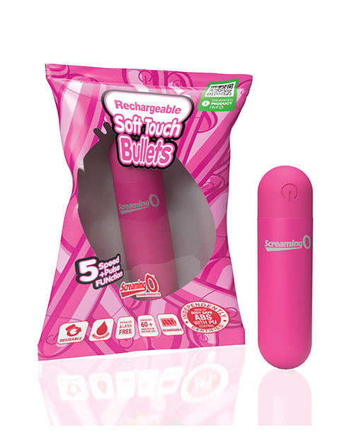 Screaming O Bullet Vibrator Soft Touch Coating Multiple Functions for Powerful Sensual Stimulation