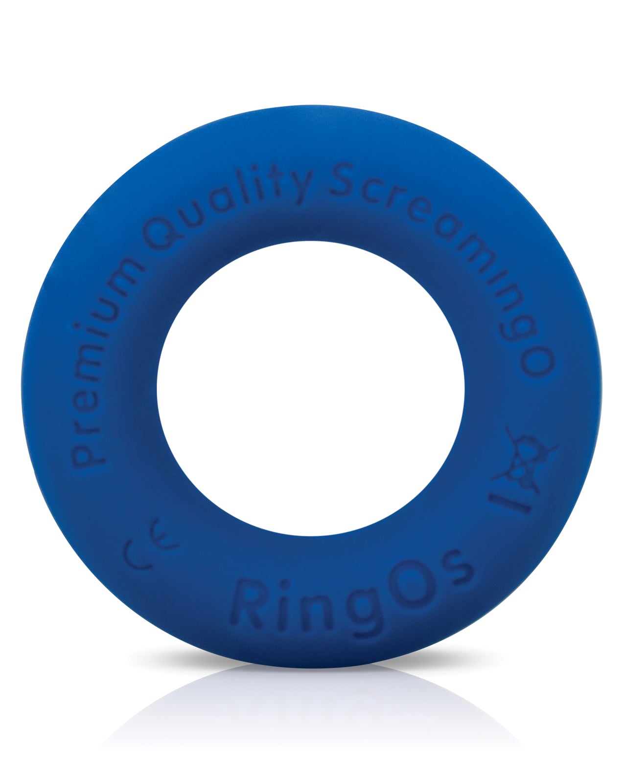 Blue Liquid Silicone Mega Stretchy Penis Enhancement Ring