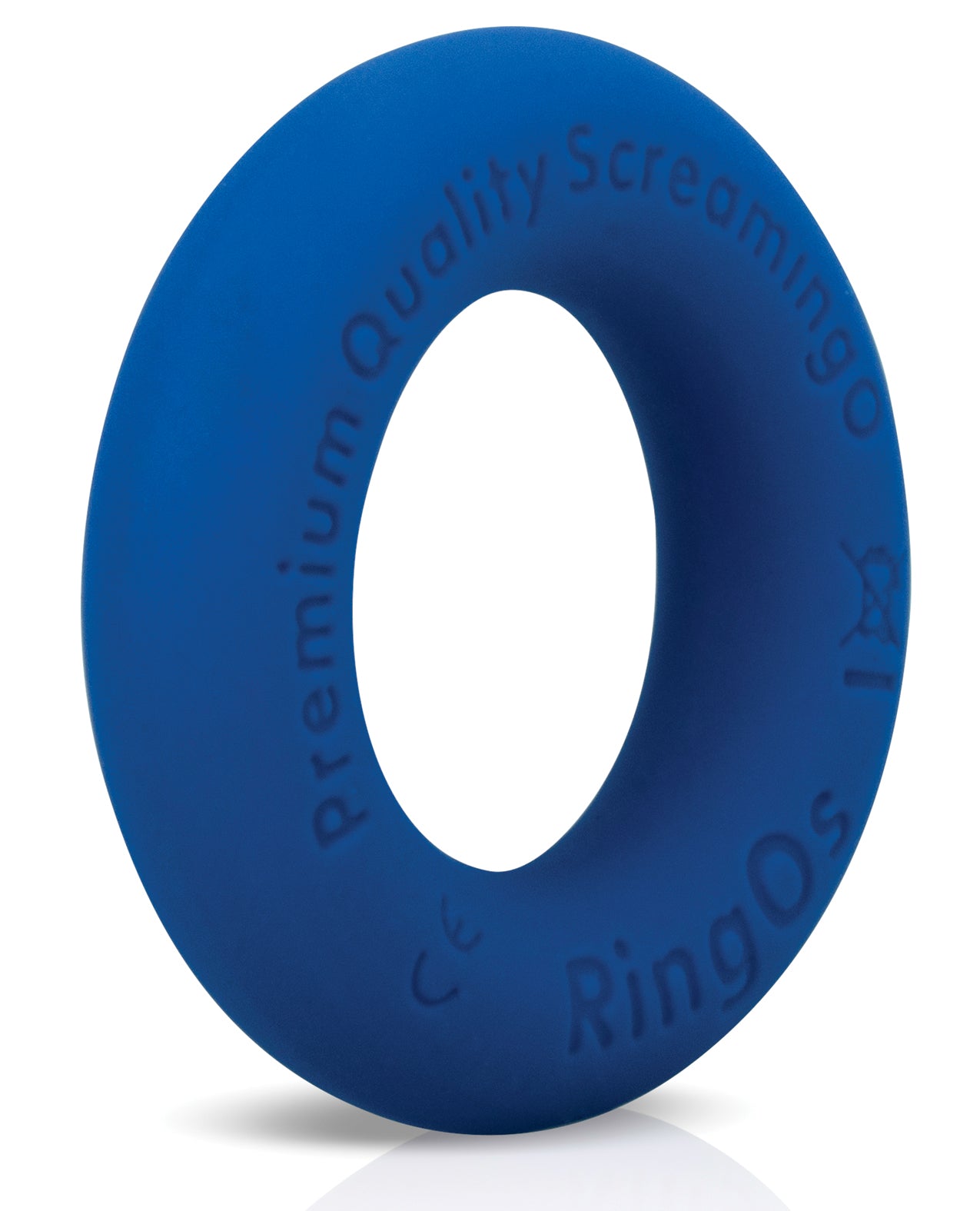 Blue Liquid Silicone Mega Stretchy Penis Enhancement Ring