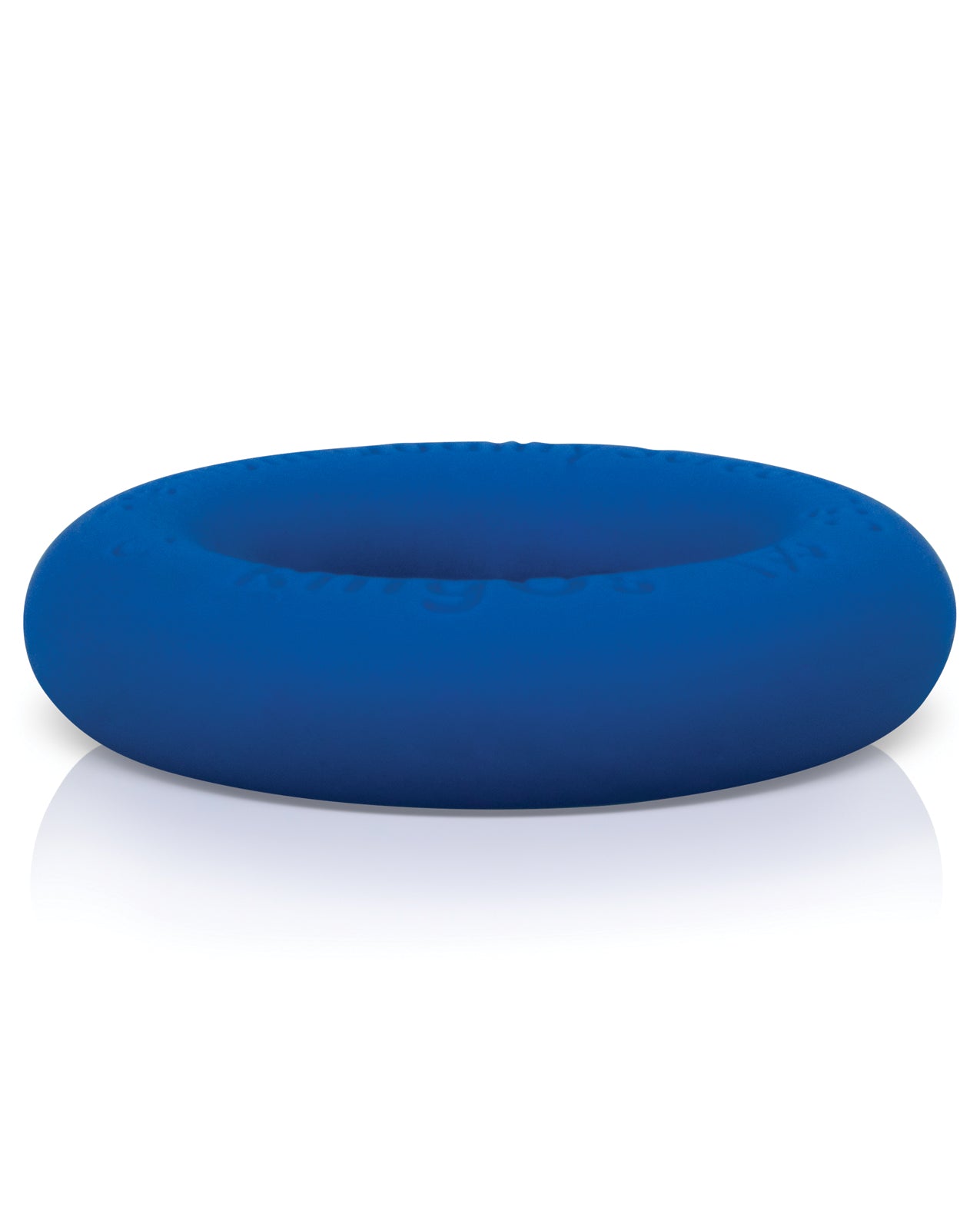 Blue Liquid Silicone Mega Stretchy Penis Enhancement Ring