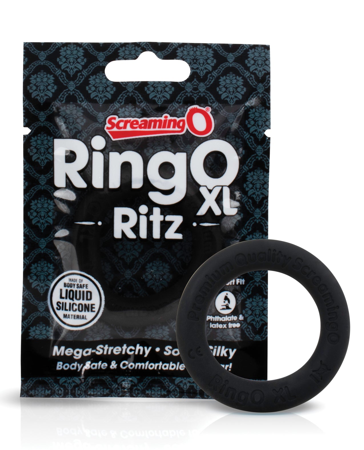 Screaming O penis enhancement ring liquid silicone ultra-soft mega stretchy design for comfortable fit