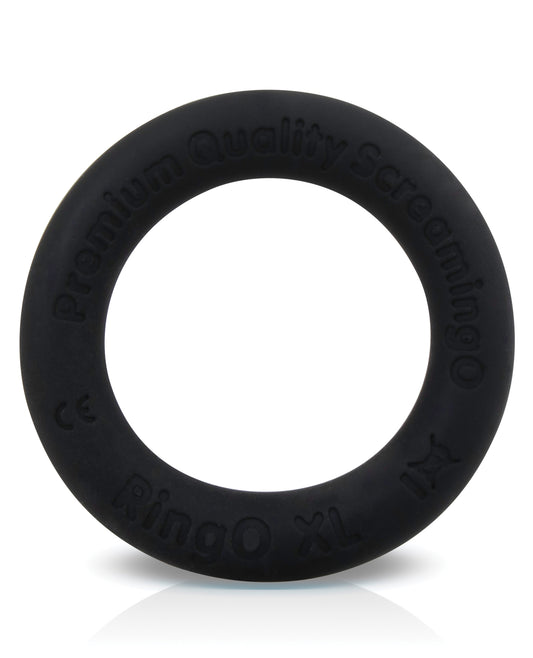 Screaming O RingO Ritz XL Black Mega Stretchy Silicone Penis Ring
