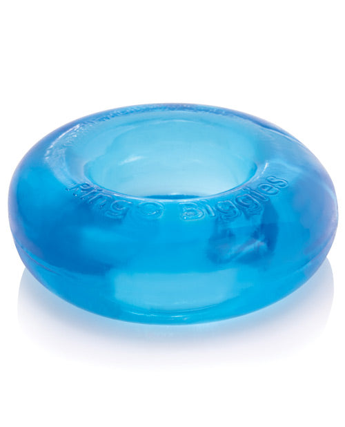 Screaming O RingO Biggies Blue Thick Silicone Penis Enhancement Ring