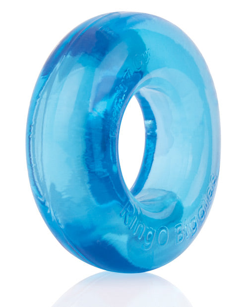 Screaming O RingO Biggies Blue Thick Silicone Penis Enhancement Ring