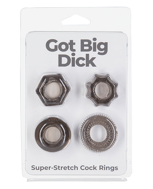 Power Bullet Penis Enhancement Cock Rings with Super Stretch and Textured Design for Stamina and Firmness