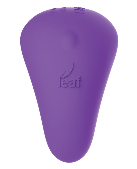 LEAF Plus Silicone Panty Stimulator Wireless Remote Control Powerful Quiet Vibrations for Discreet Pleasure