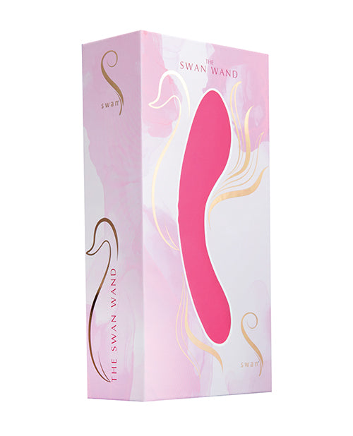 Swan Vibrator Silicone Dual PowerBullet Motors Waterproof Design for Full-Body Massage and Intimate Stimulus