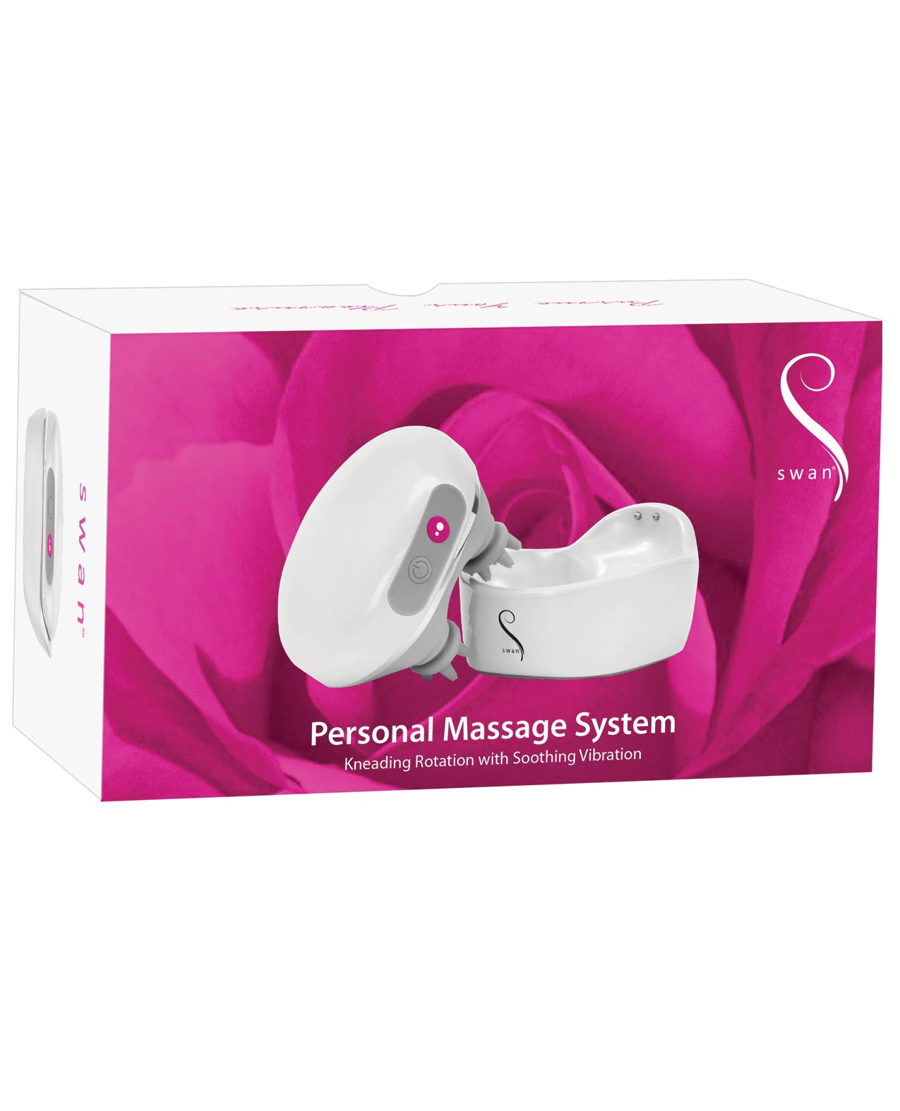 Swan Personal Massage System Ergonomic Design Silicone Hands with 6 Settings for Full Body Relaxation
