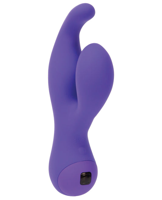 Touch by Swan Solo G Spot Vibrator with Broad Clitoral Stimulator - Purple