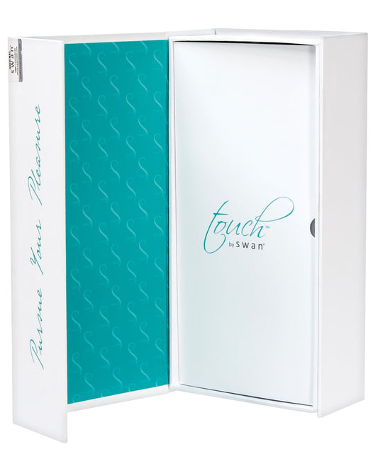 Touch by Swan Trio Clitoral Vibrator in Teal with Triple Sensation
