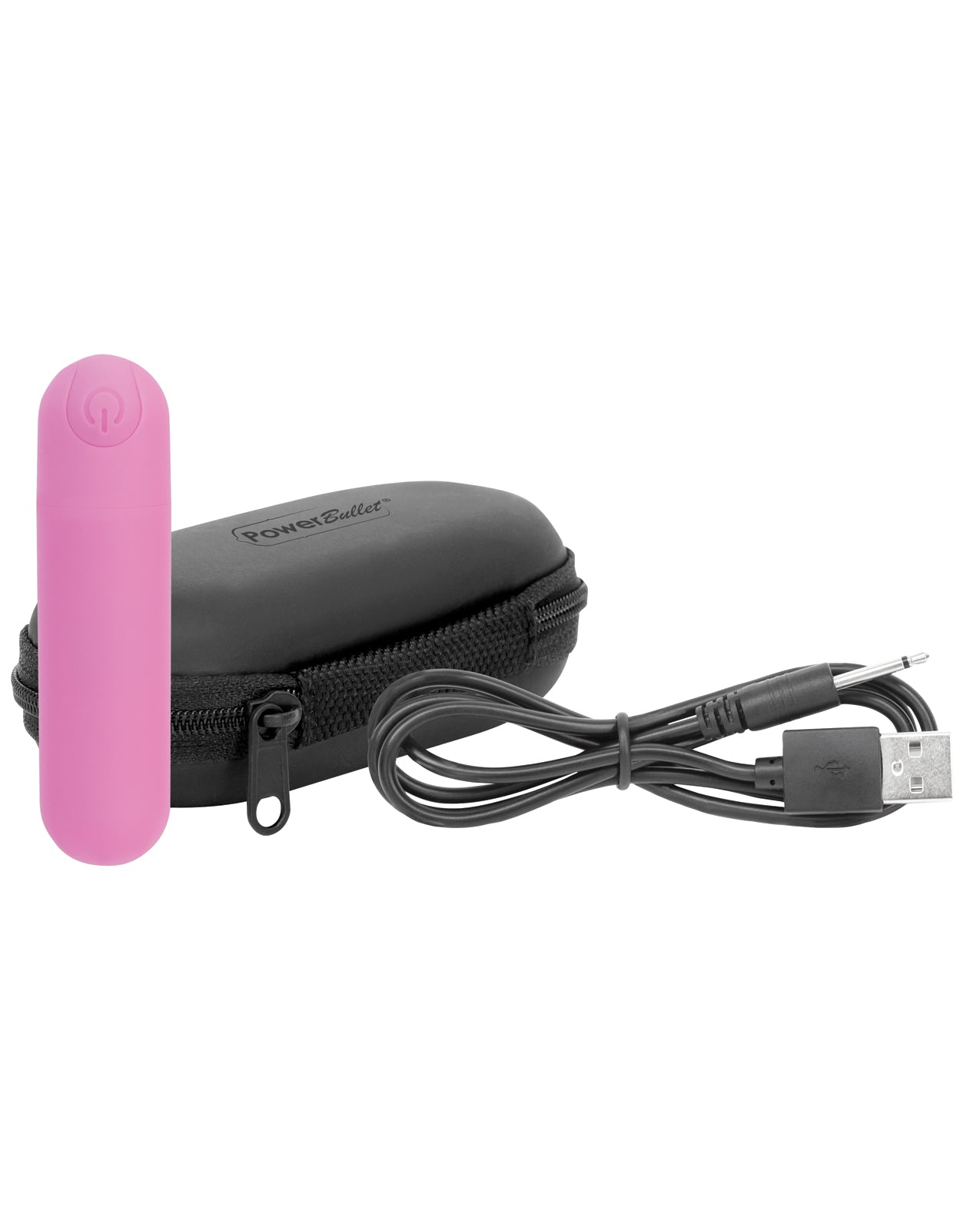 eSSENTIAL Rechargeable Power Bullet Stimulator in Pink with 9 Functions