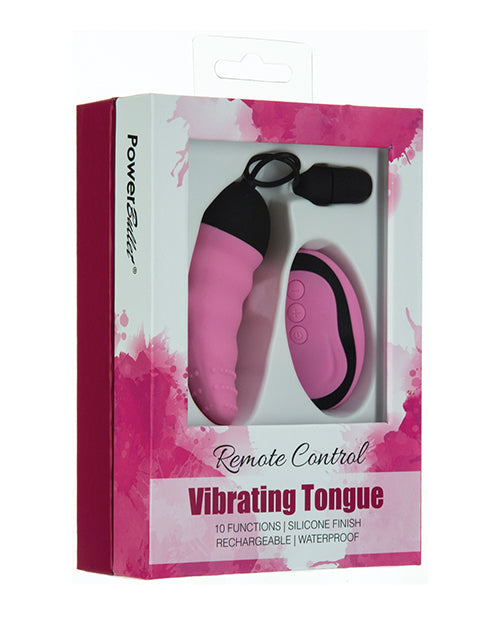 Power Bullet Stimulator Wireless Vibrating Tongue Silicone Waterproof Design for Discreet Pleasure