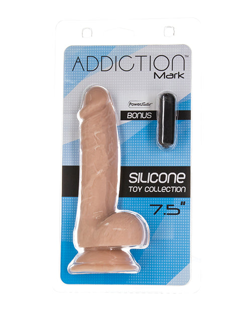 Addiction Dildo Realistic Silicone Veined Suction Cup for Lifelike Solo and Harness Play