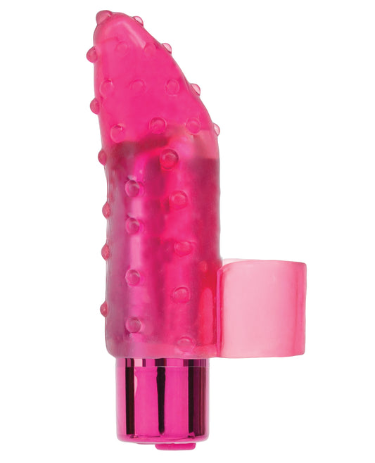 Frisky Finger Rechargeable Stimulator in Pink with Removable Bullet