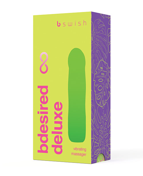 Bdesired Vibrator Paradise Green Silicone Multiple Intensities USB Rechargeable for Sensual Pleasure
