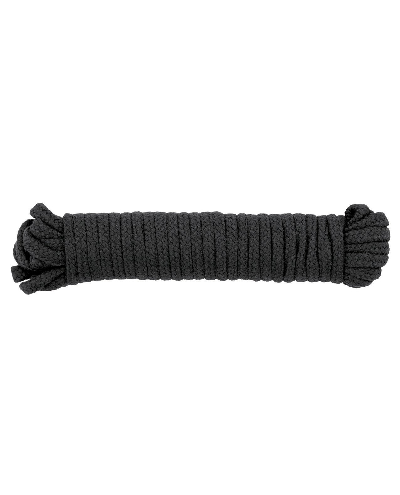 Spartacus Bondage Rope black cotton soft non-toxic design for secure and comfortable restraint play