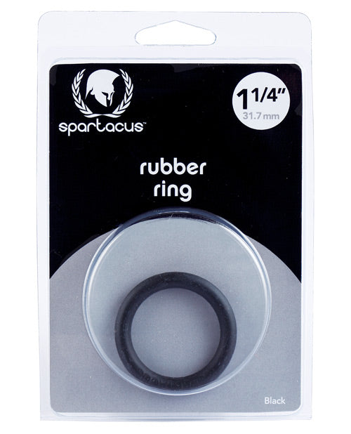 Spartacus Penis Enhancement Rubber Cock Ring Comfortable Fit Durable Design for Prolonged Erection