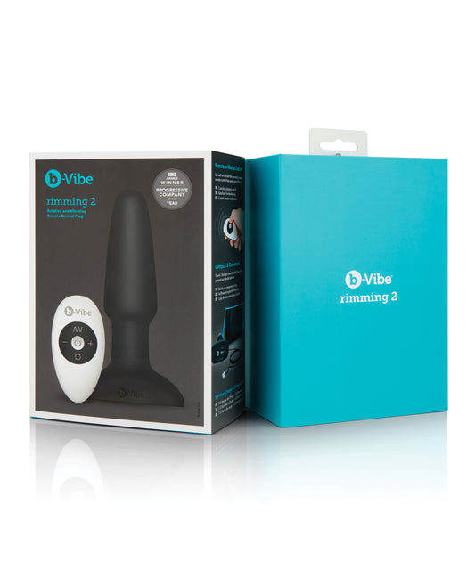 b-Vibe Anal Plug Remote-Controlled Rimming Beads Vibrating Tip for Enhanced Anal Pleasure