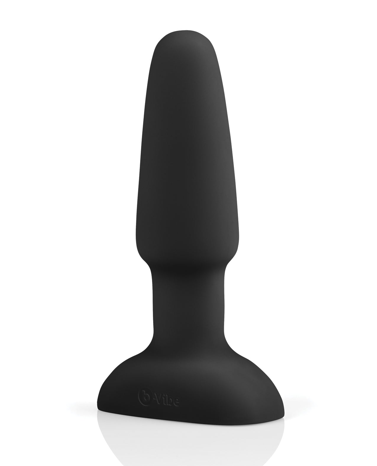 Black Anal Plug with Remote Rimming and Vibrating Beads