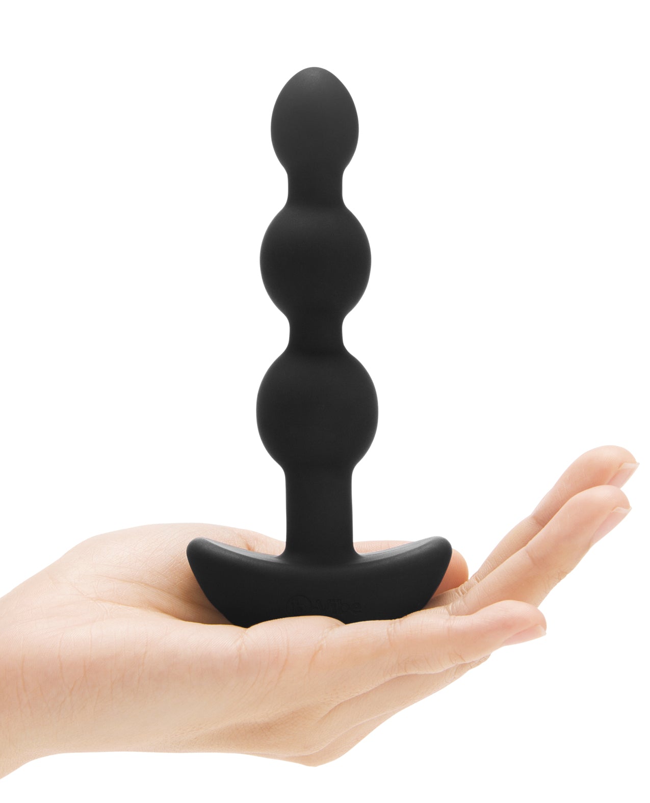 b-Vibe Remote Triplet Anal Beads with Flexible Silicone and Remote