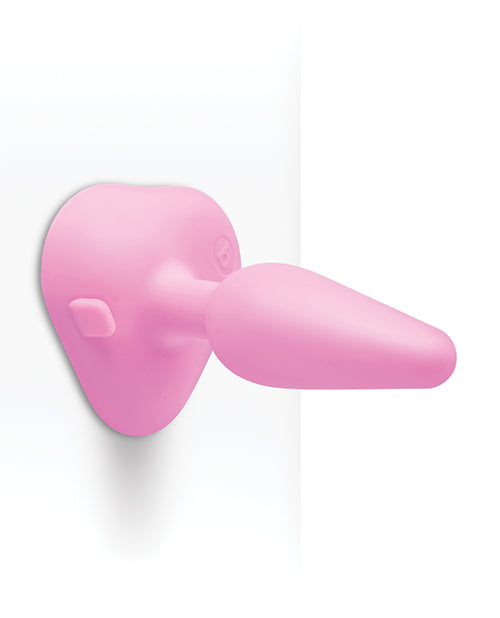 b-Vibe Beginner's Vibrating Tapered Butt Plug - Pink