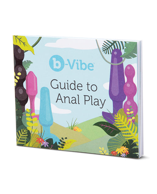 b-vibe Guide to Anal Play Informative Booklet with Expert Tips and Step-by-Step Instructions for Safe Anal Exploration