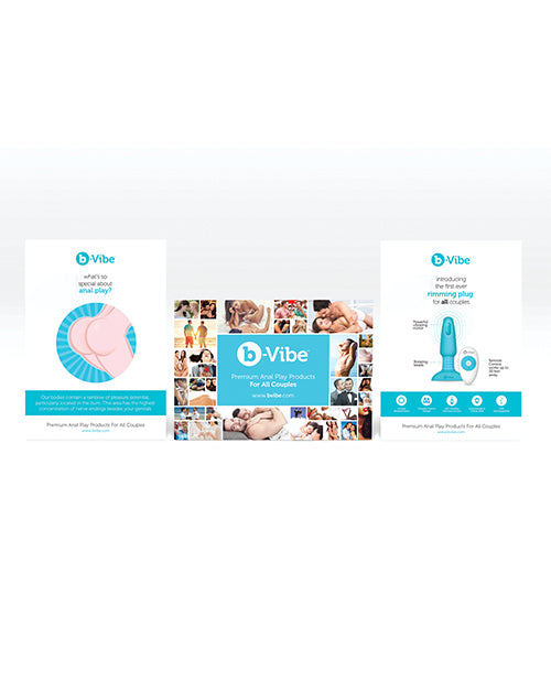 b-Vibe Promotional Easel Signs Durable Cardstock Vibrant Design for Retail Display