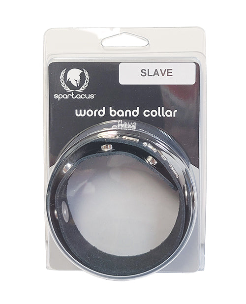Spartacus Bondage Collar Premium Oil-Tanned Leather Adjustable Design for Secure BDSM Play
