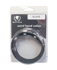 Spartacus Bondage Collar Premium Oil-Tanned Leather Adjustable Design for Secure BDSM Play